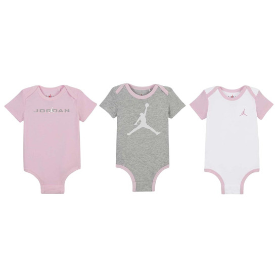 Jordan Βρεφικά φορμάκια Brooklyn Essentials Bodysuit 3-Pack